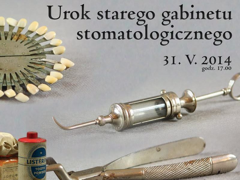 Wystawa urok starego gabinetu stomatologicznego