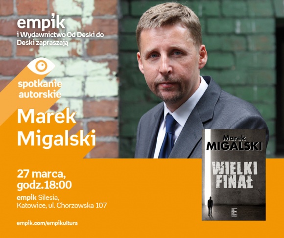 Marek Migalski | Empik Silesia BIZNES, Kultura - Marek Migalski spotka się z czytelnikami w katowickim salonie Empik Silesia 27 marca o godzinie 18:00.
