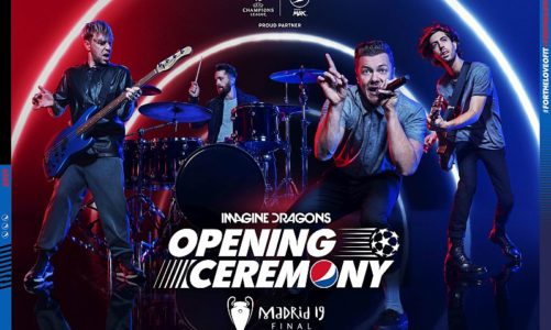 Imagine Dragons na uroczystym otwarciu finału Ligi Mistrzów UEFA