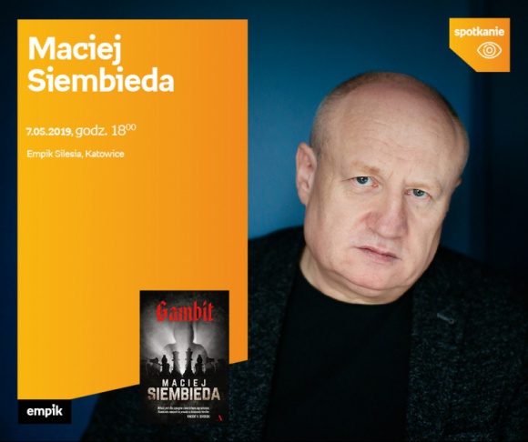 Maciej Siembieda spotka się z czytelnikami w Empik Silesia