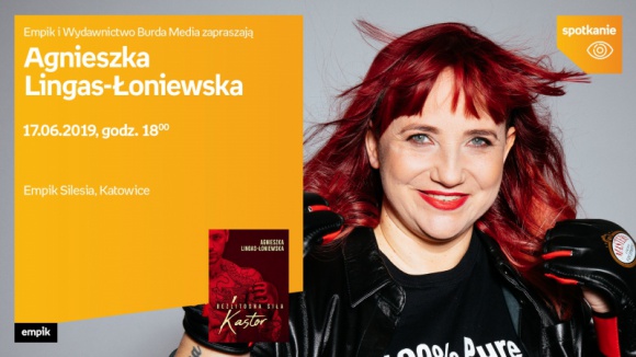 Agnieszka Lingas – Łoniewska w Empiku Silesia BIZNES, Kultura - Agnieszka Lingas – Łoniewska spotka się z fanami w katowickim salonie Empik Silesia 17 czerwca o godzinie 18:00.