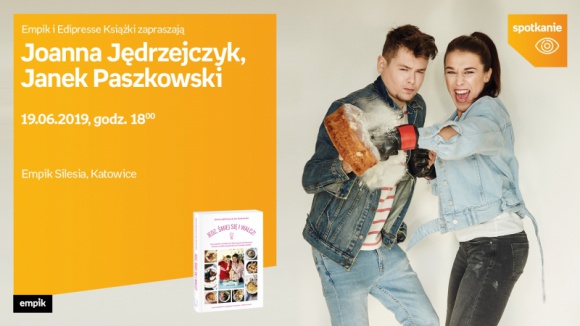 Joanna Jędrzejczyk i Janek Paszkowski w Empik Silesia BIZNES, Kultura - Joanna Jędrzejczyk i Janek Paszkowski spotkają się z czytelnikami w Empiku Silesia 20 czerwca o godzinie 18:00.