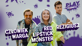 Strefa Play Mudness na festiwalu Pol’and’Rock 2019 BIZNES, Kultura - Szalona zabawa, pozytywne emocje i niesamowita atmosfera, zgodnie z ideą #playpositive! Oprócz tego fioletowe błoto, ulubieni Youtuberzy, wodna zjeżdżalnia i ogrom innych atrakcji. To właśnie czeka na wszystkich uczestników 25. Pol'and'Rock Festival.