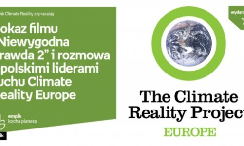 Pokaz filmu „Niewygodna prawda 2” i rozmowa z liderami ruchu Climate Reality