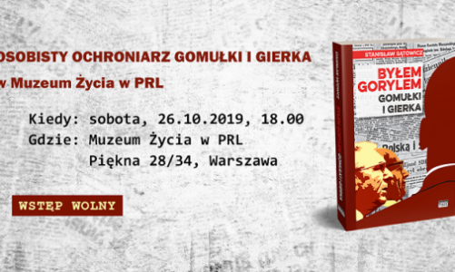 Osobisty ochroniarz Gomułki i Gierka w Muzeum Życia w PRL