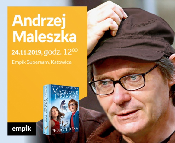 Andrzej Maleszka w Empiku Silesia BIZNES, Kultura - Mistrz opowieści dla dzieci Andrzej Maleszka spotka się ze swoimi czytelnikami 24 listopada w Empiku Supersam o godzinie 12:00.