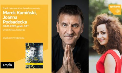 Marek Kamiński i Joanna Podsadecka w Empiku Silesia