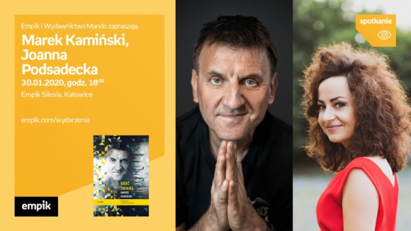 Marek Kamiński i Joanna Podsadecka w Empiku Silesia